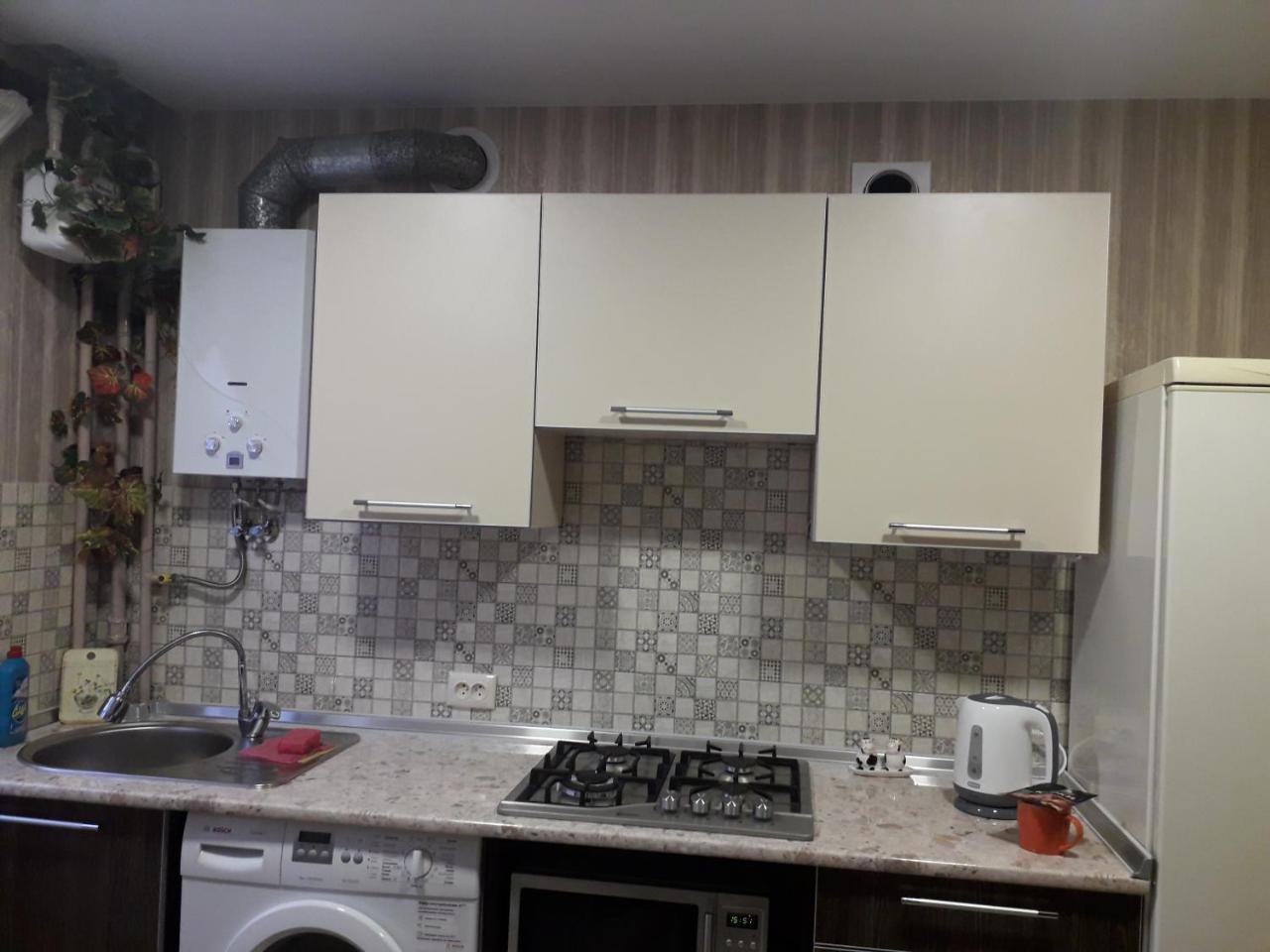 Apartment 30 m2 on Sergei Esenin 11 Charkiw Exterior foto